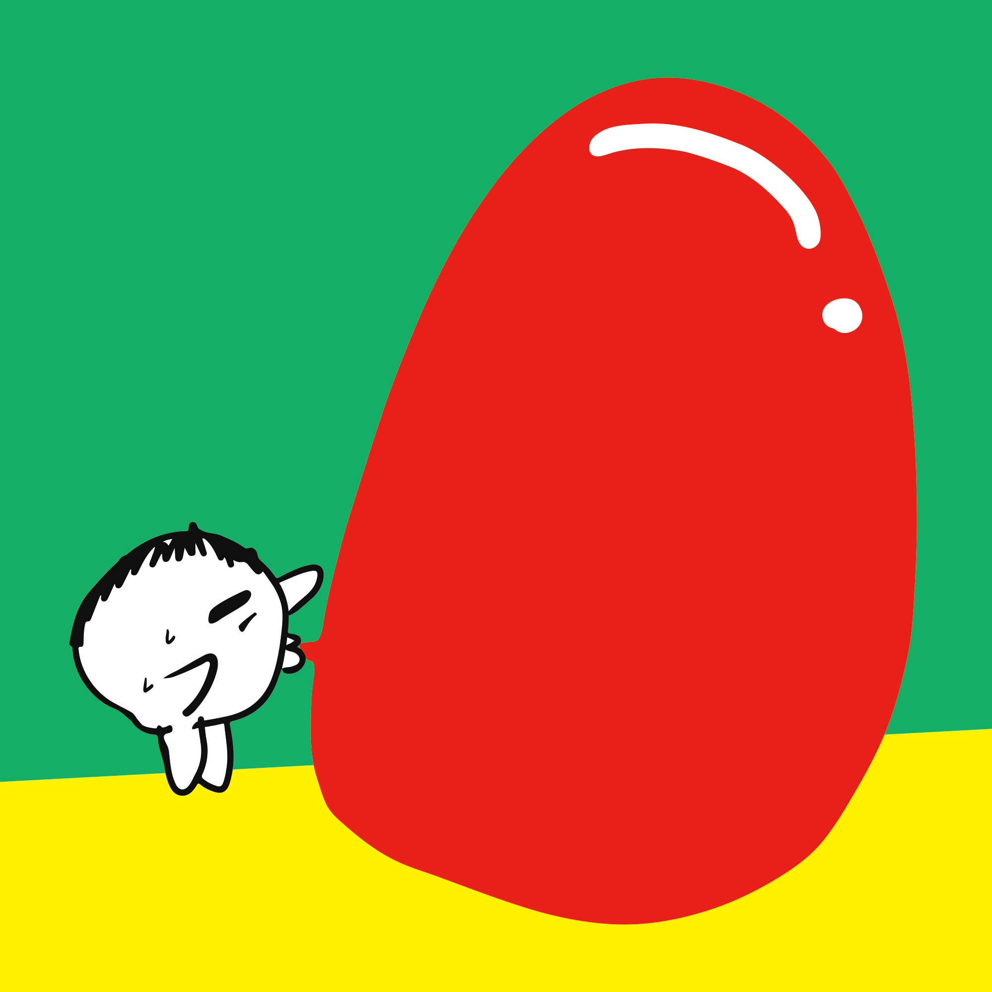 きもじい 「よ〜く膨らむフーセンガム」